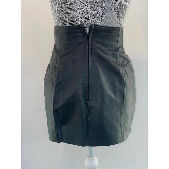 Upcycled Rose Mini Skirt - Picture 5 of 5